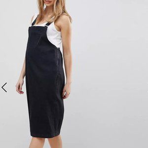 ASOS Supermom Maternity Jumper Denim Midi Dress
